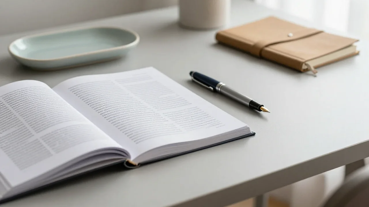 Publicación impresa sobre tecnología en un escritorio ordenado que transmite análisis pausado y criterio.